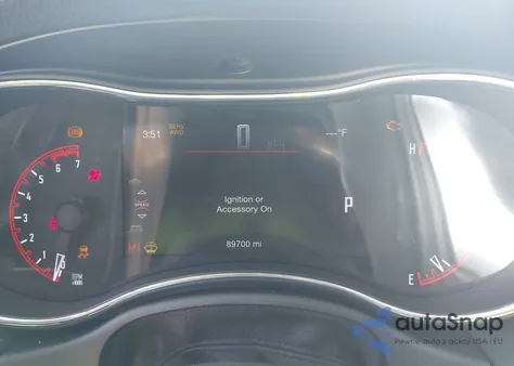 2016 Dodge Durango R/T z USA, uszkodzony, nr VIN 1C4SDJCT7GC481608